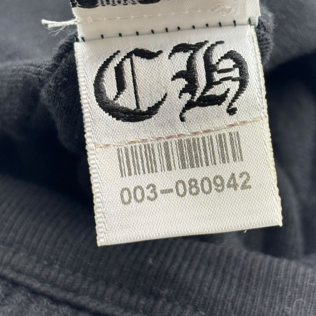 Chrome Hearts Dagger Logo Skull Cap Black
