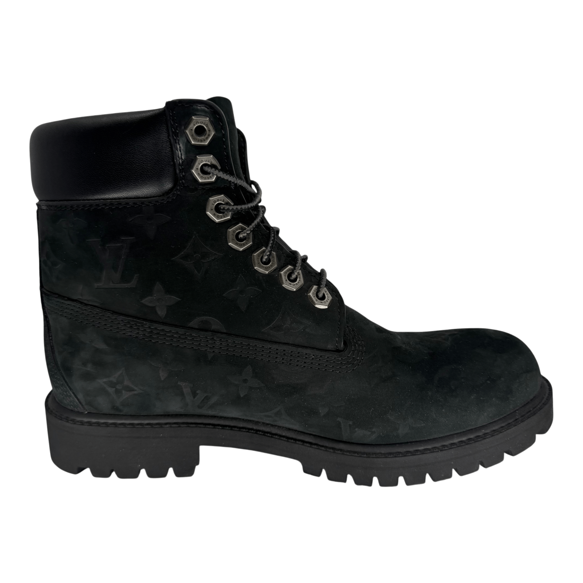 Louis Vuitton Timberland 6" Ankle Boot Black Monogram