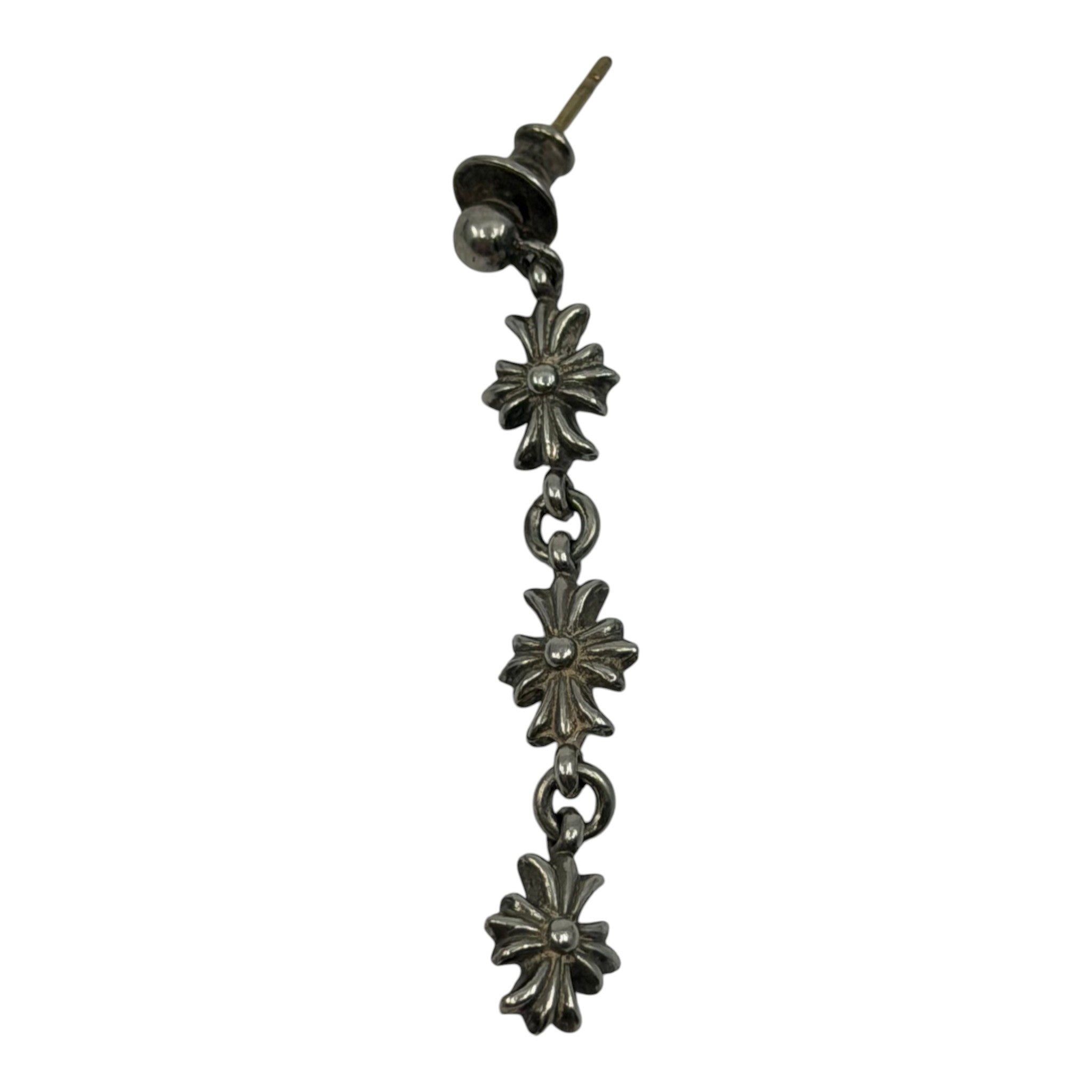 Chrome Hearts Tiny E Plus 3 Drop Earring