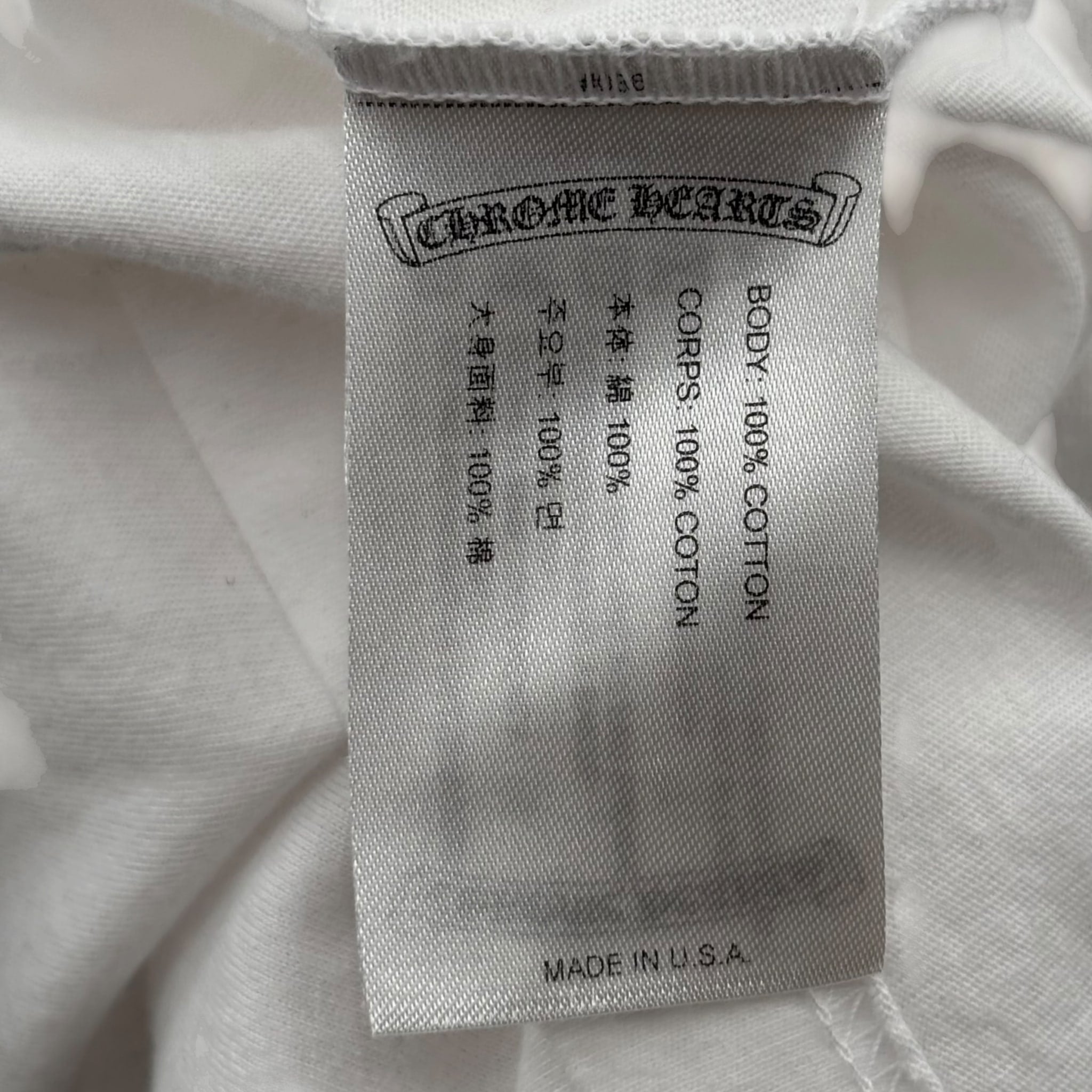 Chrome Hearts I Heart NY Longsleeve Tee White