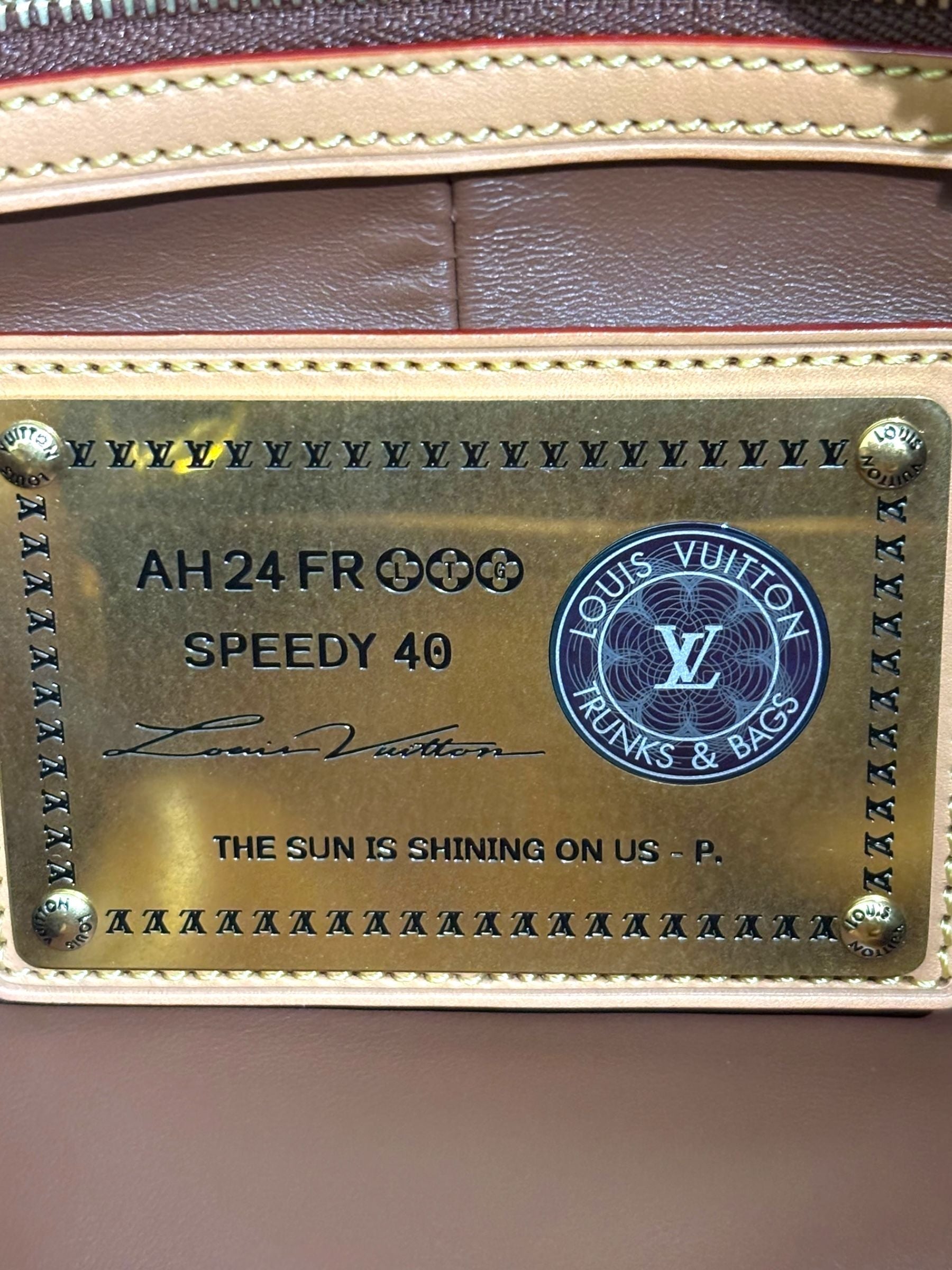 Louis Vuitton Speedy P9 Bandouliere 40 Pink Agate