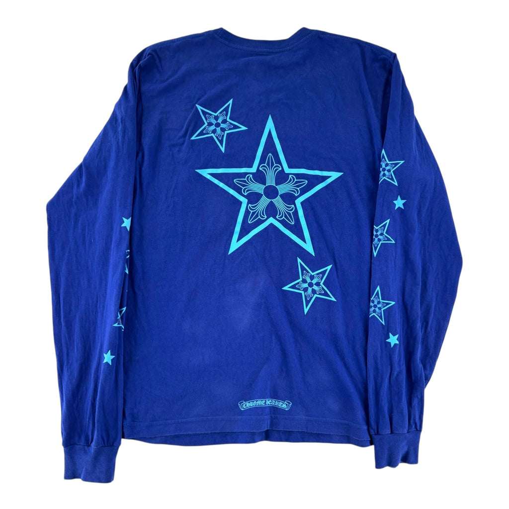 Chrome Hearts Long Sleeve Miami Blue Shirt