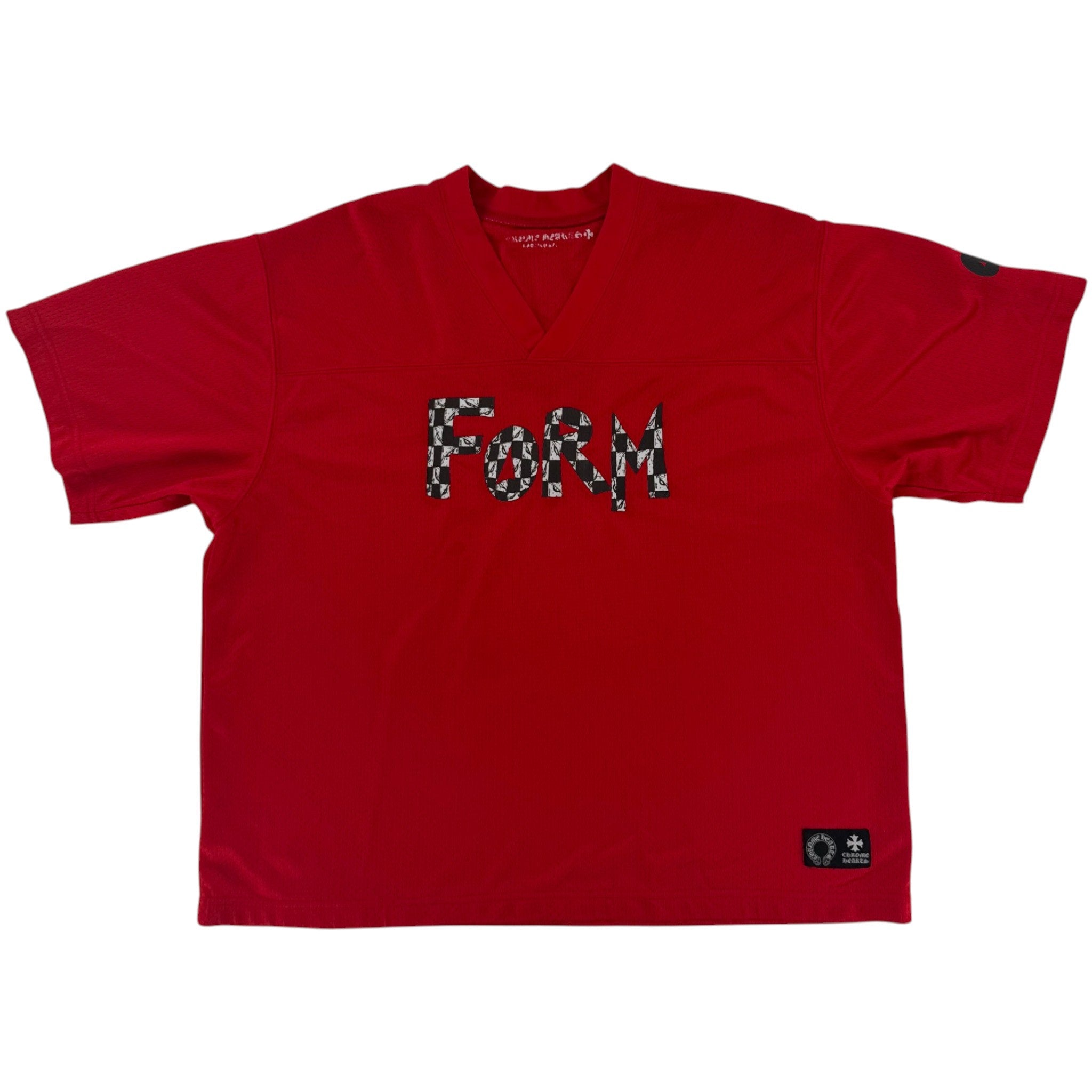 Chrome Hearts x Matty Boy PPO Form Team Mesh Warm Up Jersey T-Shirt Red