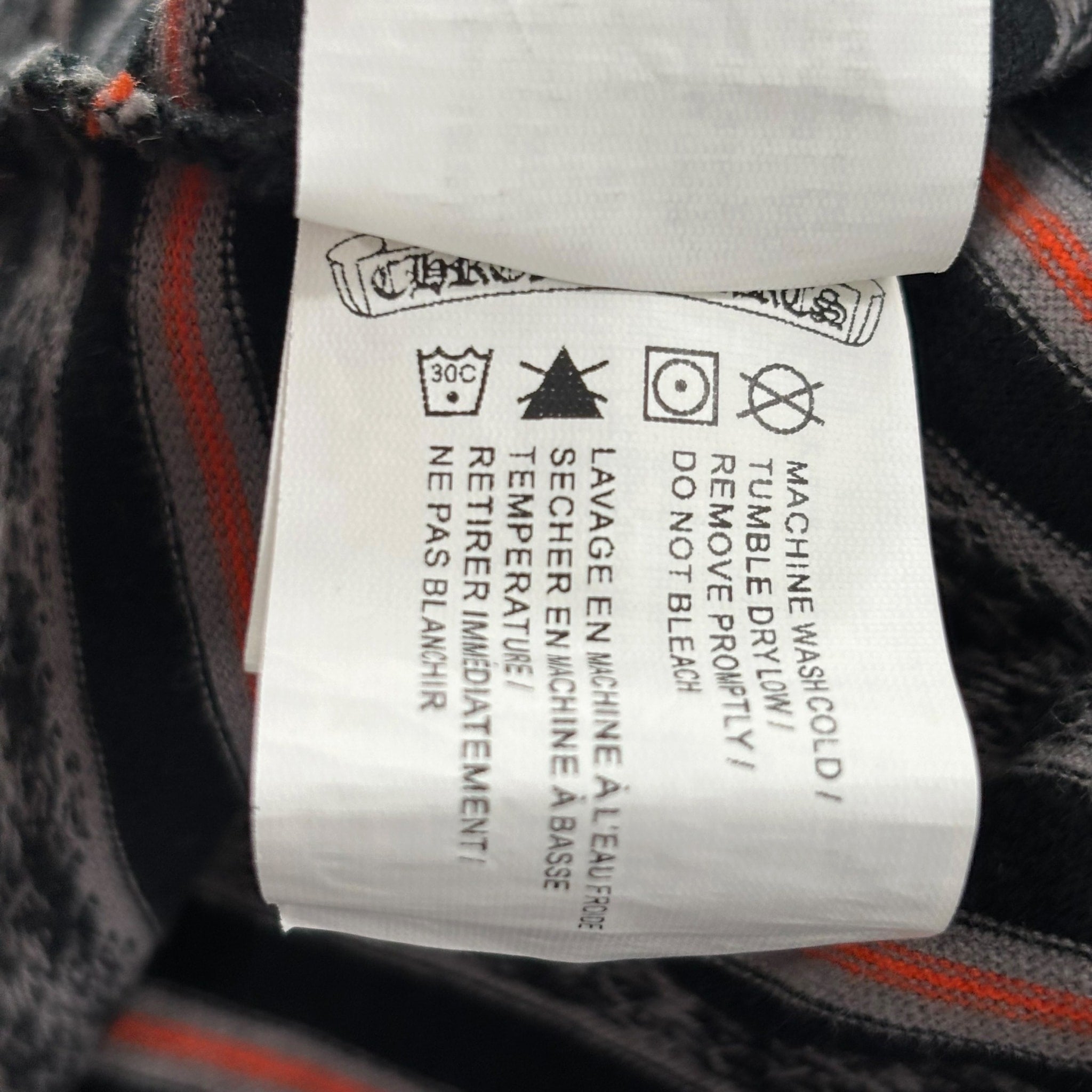 Chrome Hearts Matty Boy Stripe Polo Longsleeve