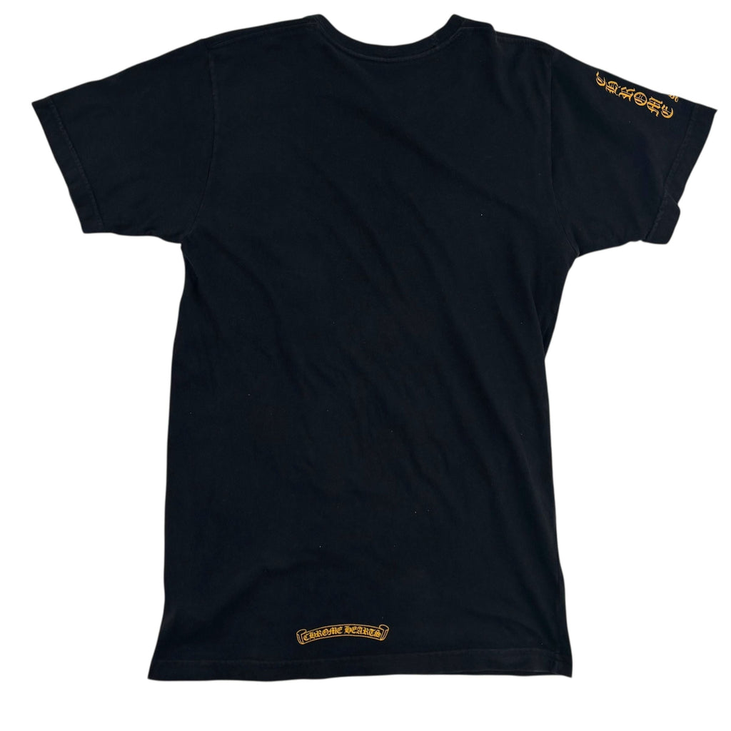 Chrome Hearts Dagger Pocket Tee 'Black/Yellow'