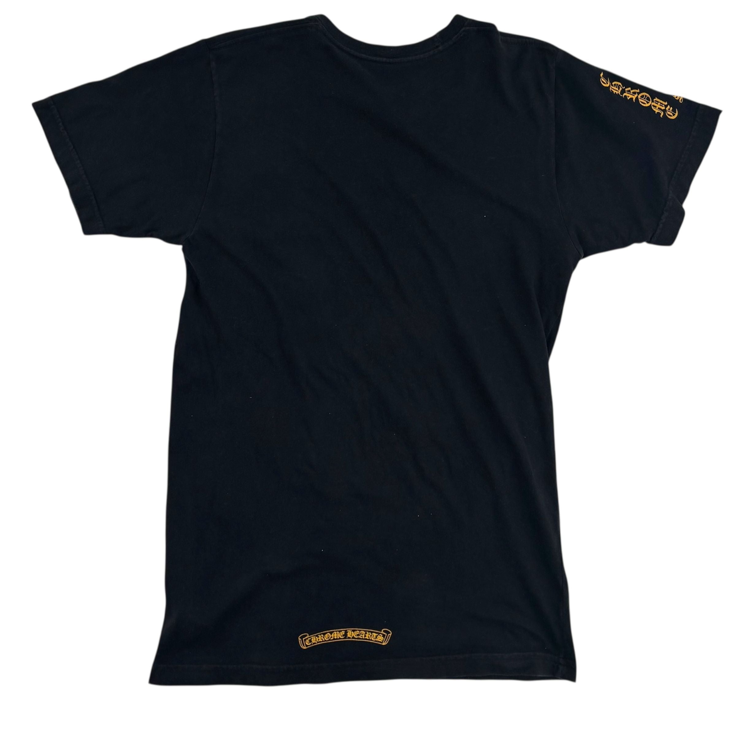 Chrome Hearts Dagger Pocket Tee 'Black/Yellow'