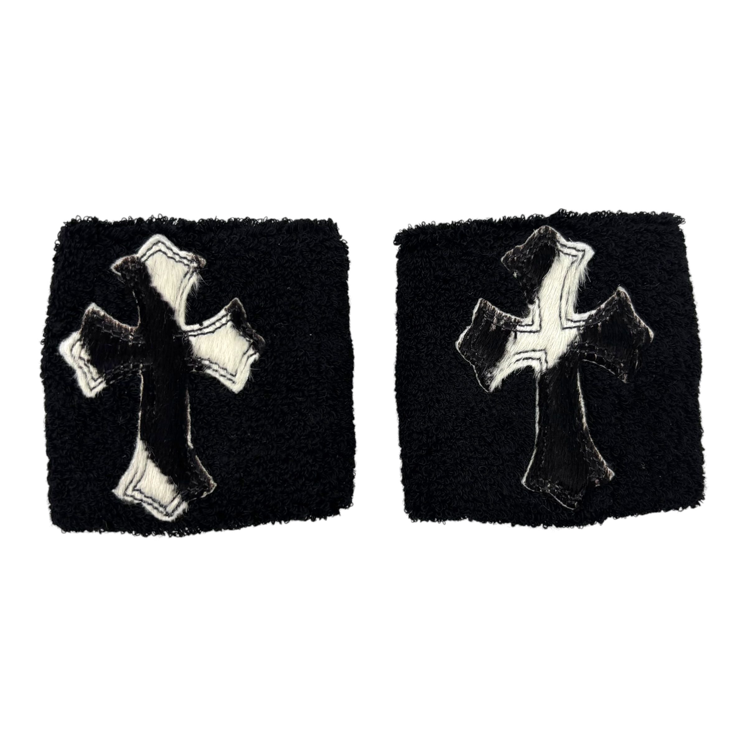 Chrome Hearts Zebra Stripe Pony Hair Sweatbands