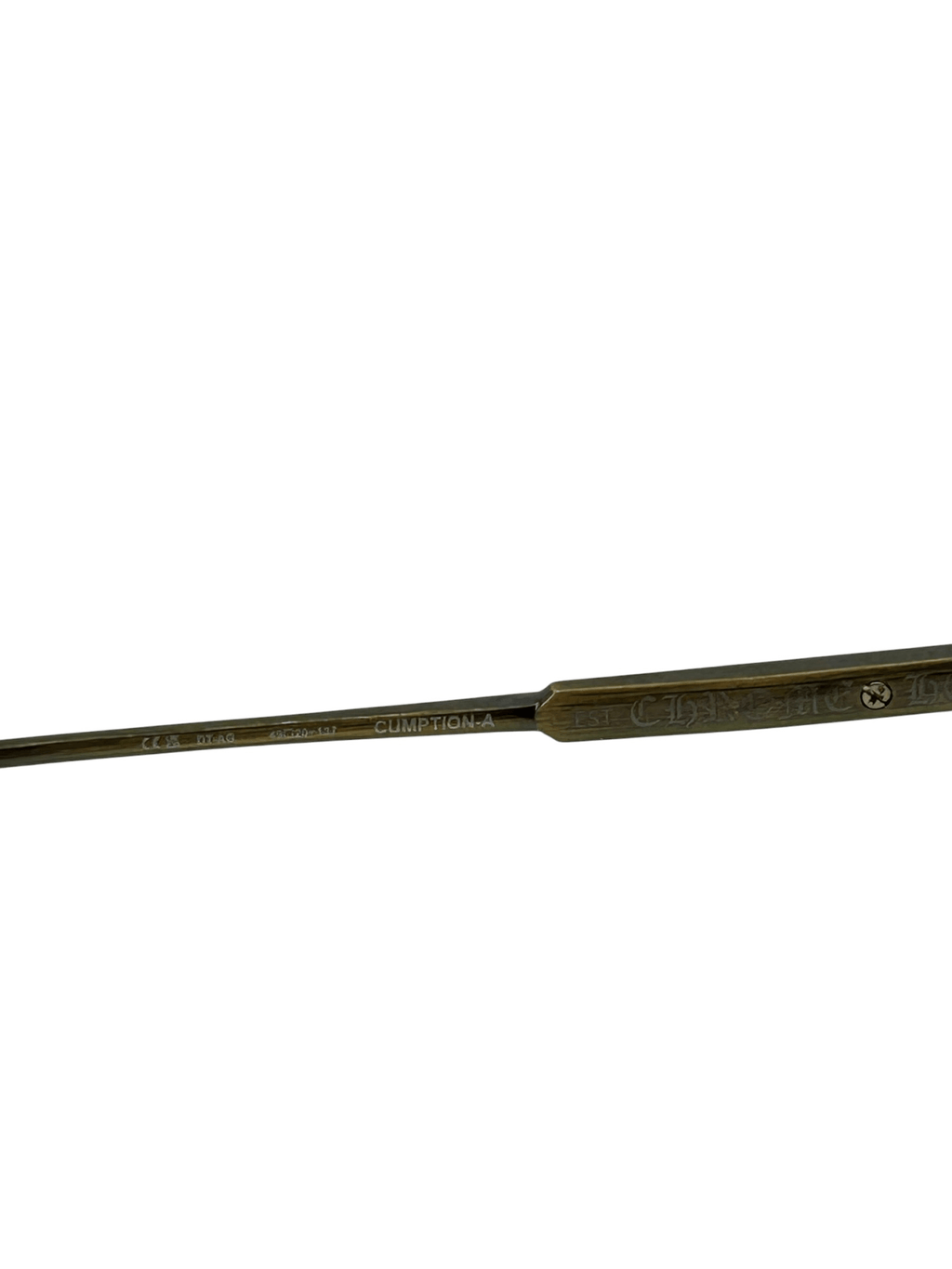 Chrome Hearts Cumption-A Glasses Brown/Gold