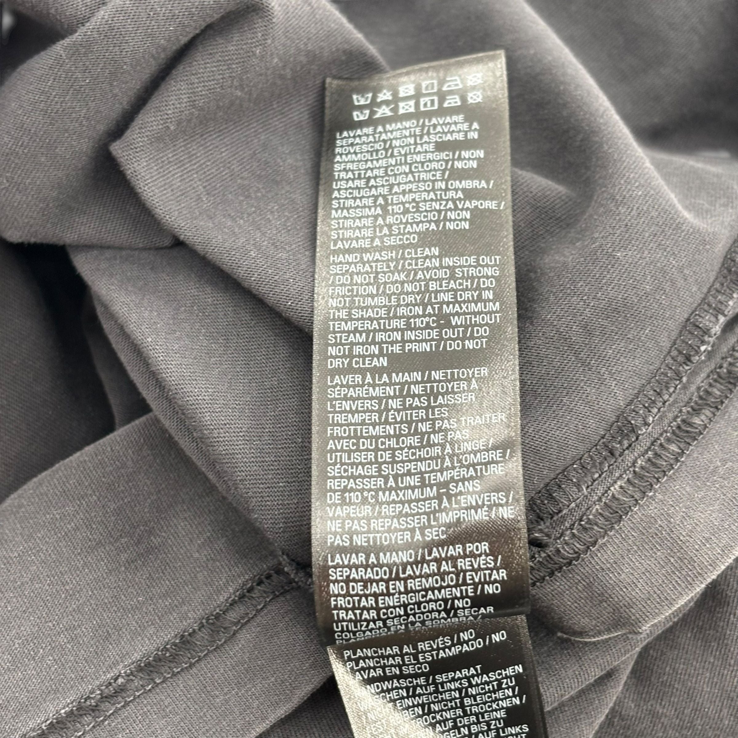 Balenciaga Tape Tee Black