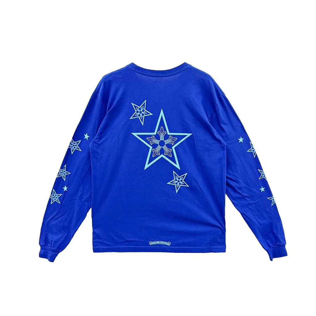 Chrome Hearts Long Sleeve Miami Blue Shirt