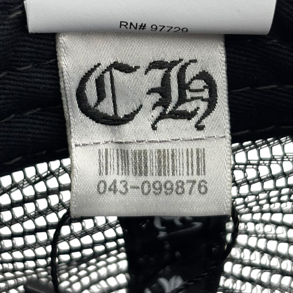 Chrome Hearts F*ck Leather Patch Trucker Hat Black/Pink