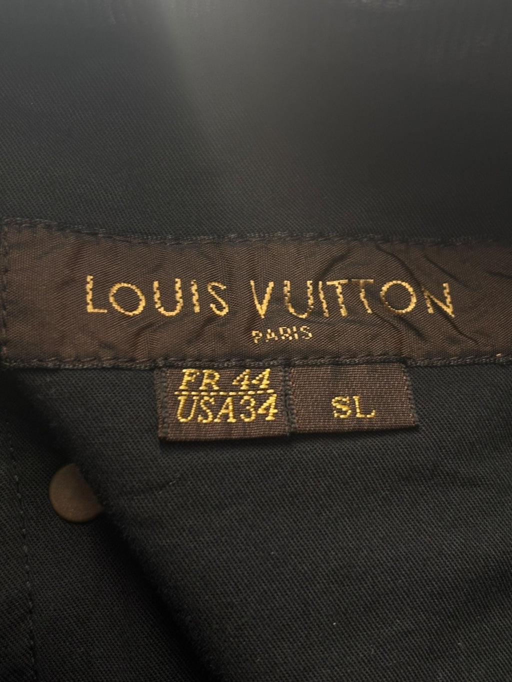 Louis Vuitton Regular Denim Black