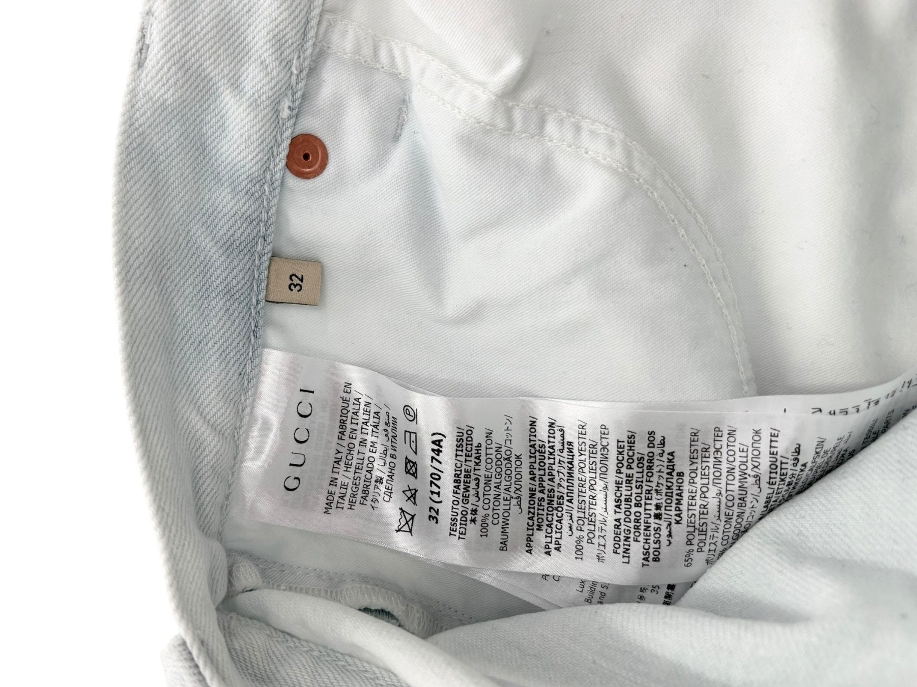 Gucci Denim White