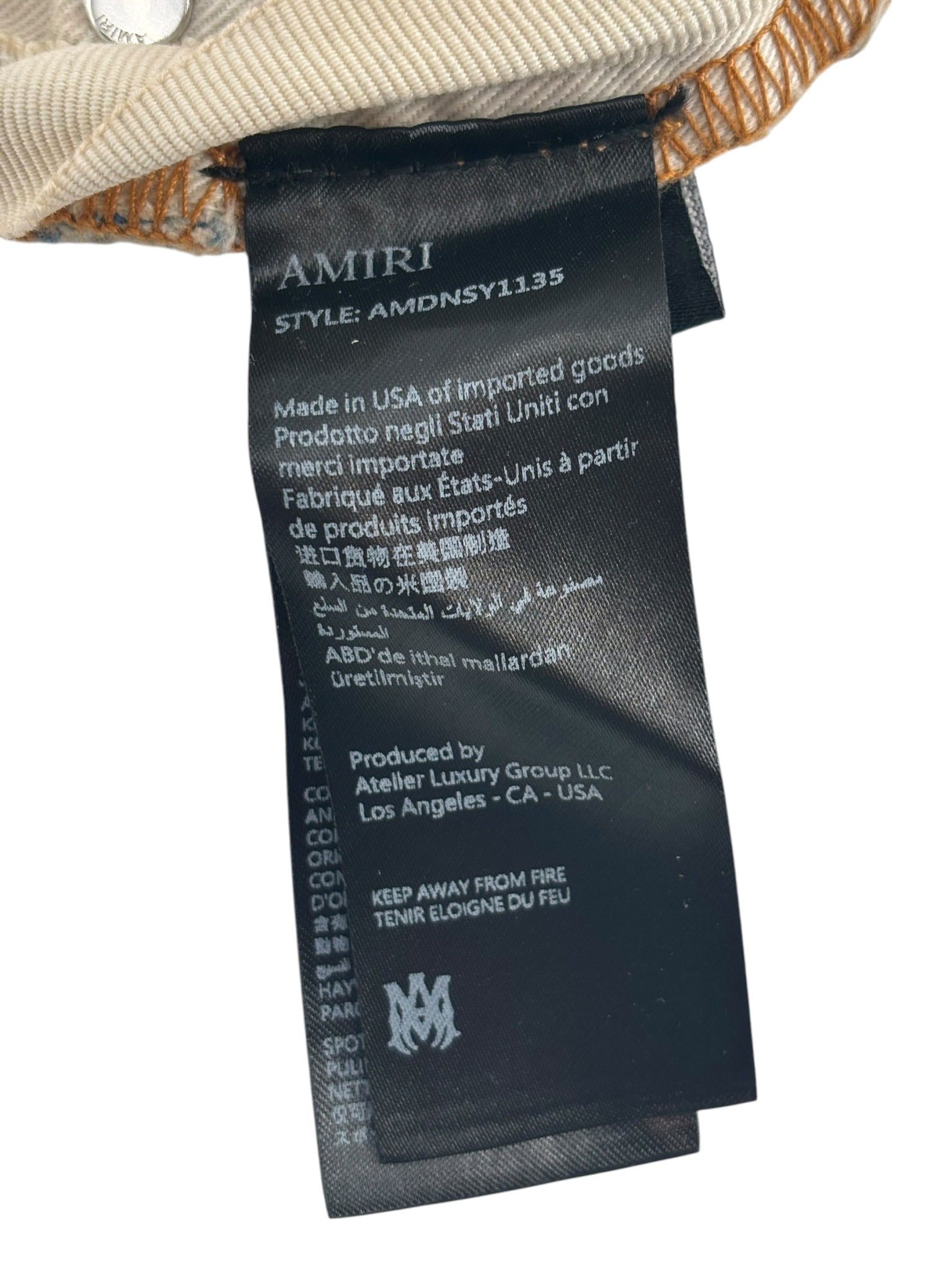 Amiri MX1 Ribbed Dark Green