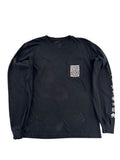 Chrome Hearts Eye Chart Pocket Longsleeve Black
