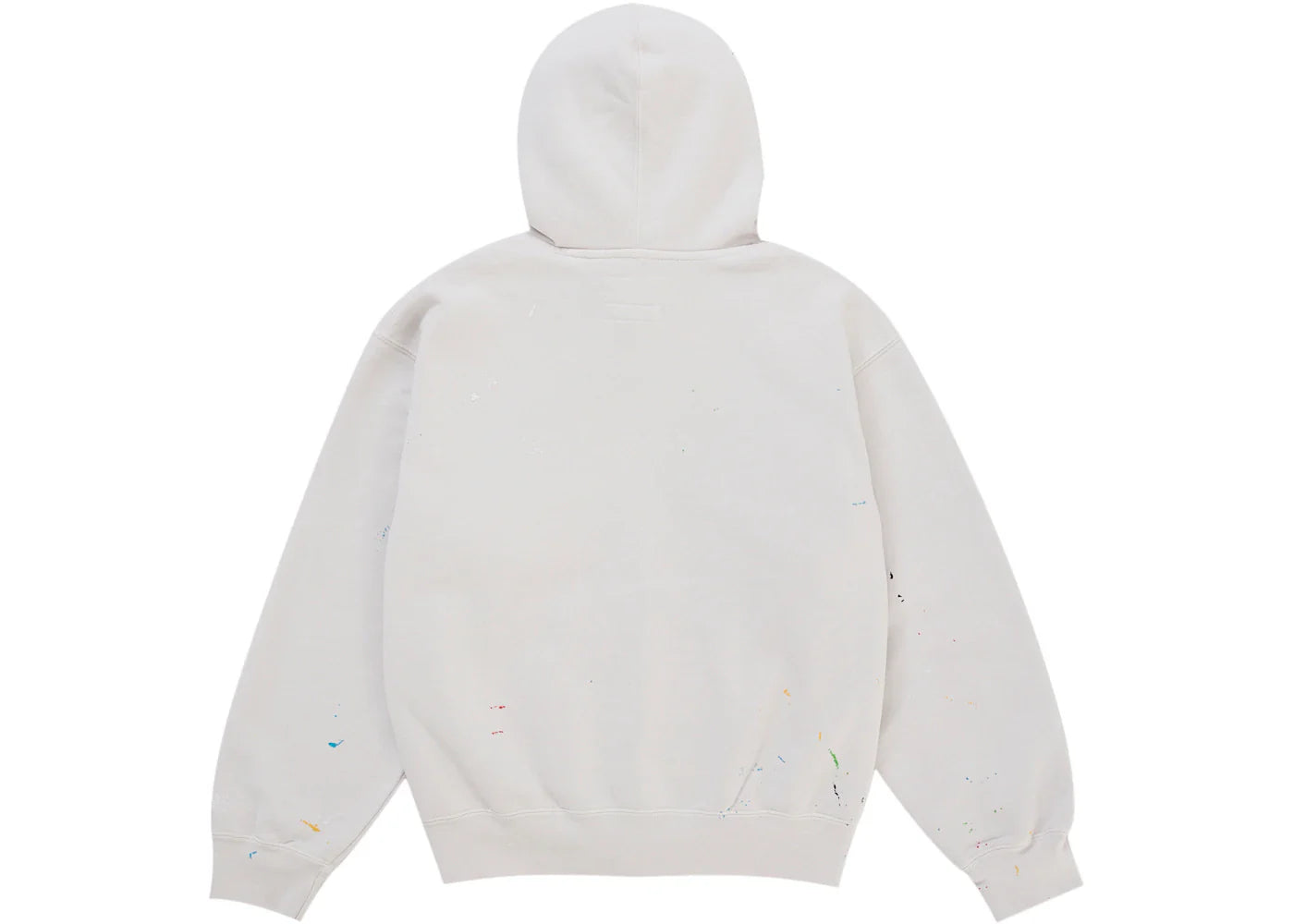 Supreme MM6 Maison Margiela Box Logo Zip Up Hooded Sweatshirt White