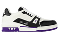 Louis Vuitton LV Trainer Violet Black White