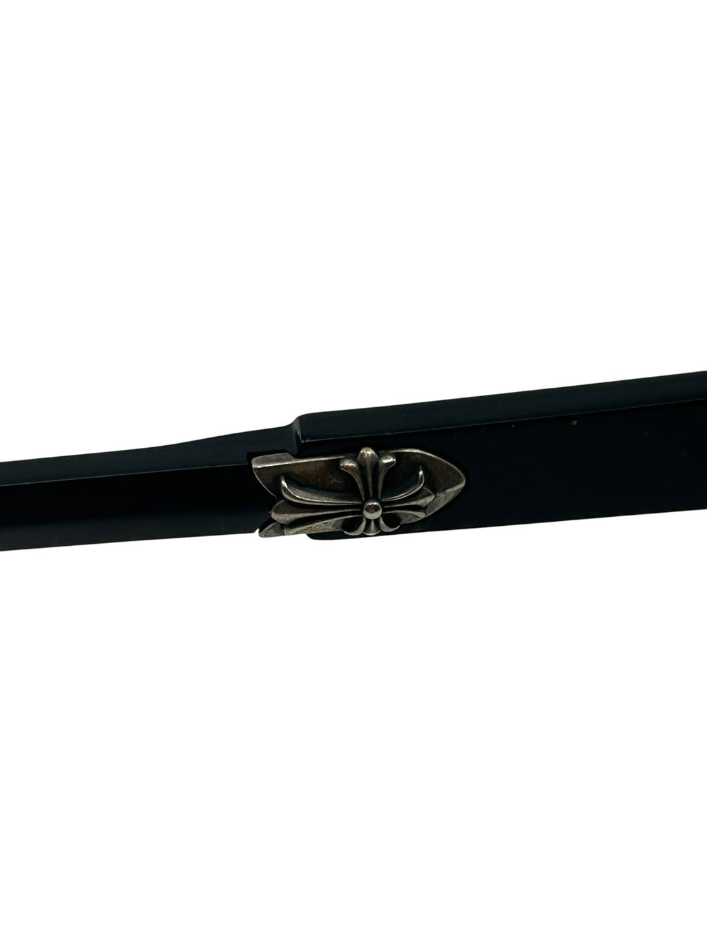 Chrome Hearts Jenna Tail Yea Black Silver Eyewear