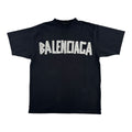 Balenciaga Tape Tee Black