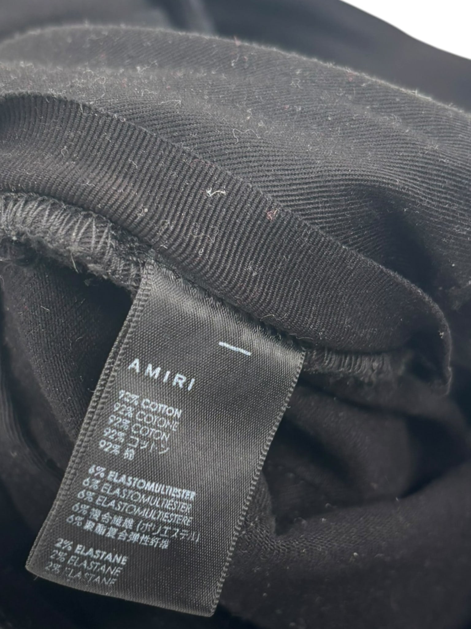 Amiri MX1 Bandana Jeans Black