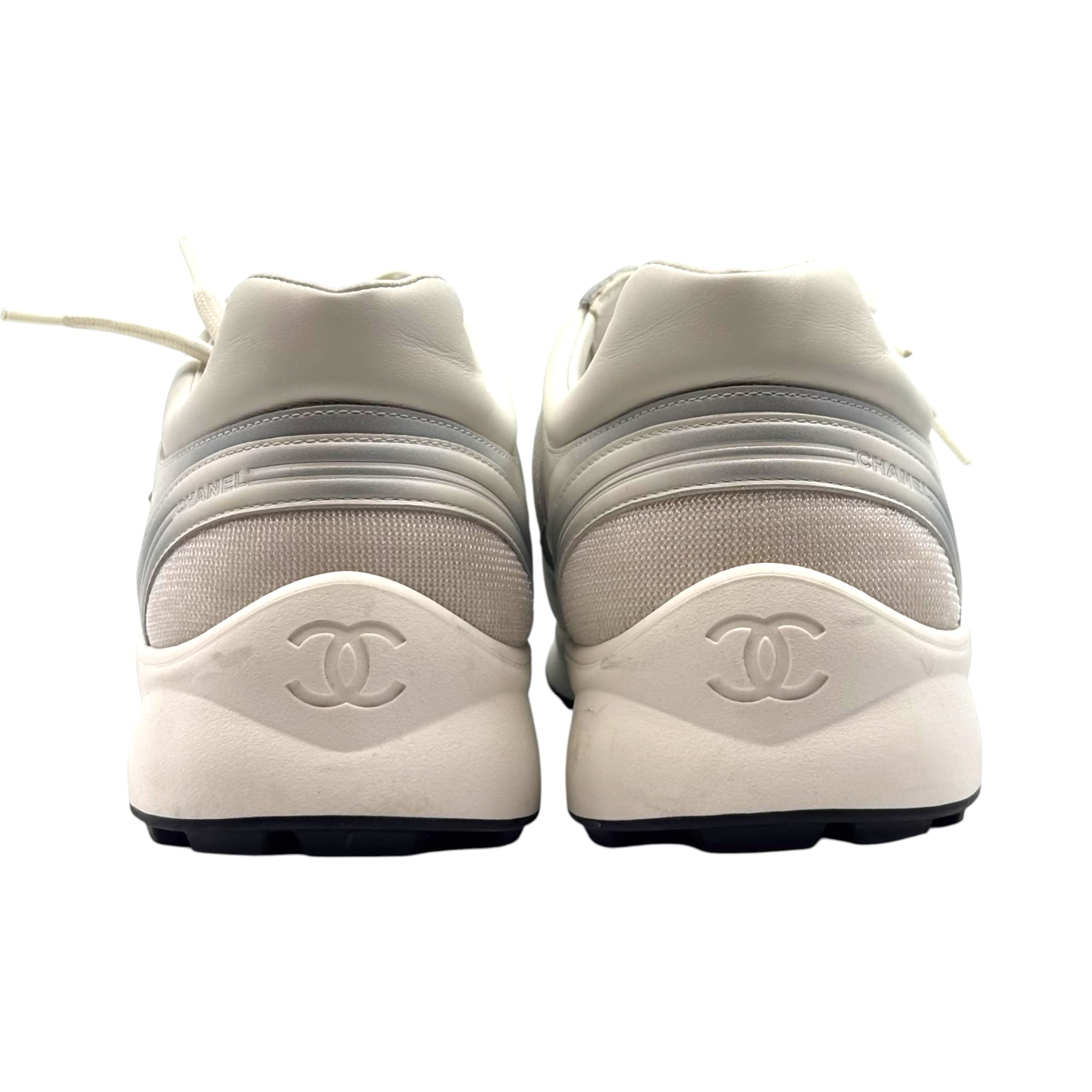 Chanel Leather Trainer White