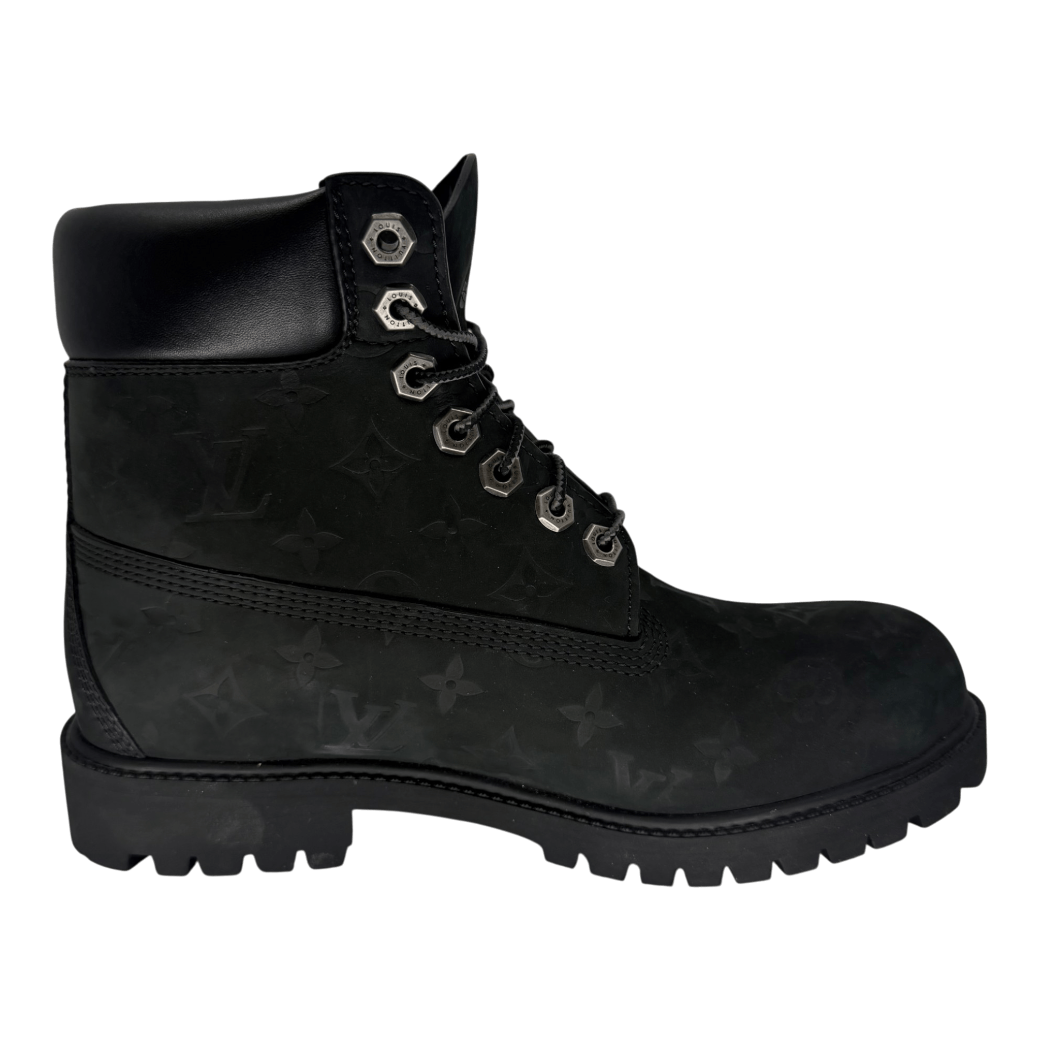 Louis Vuitton Timberland 6" Ankle Boot Black Monogram