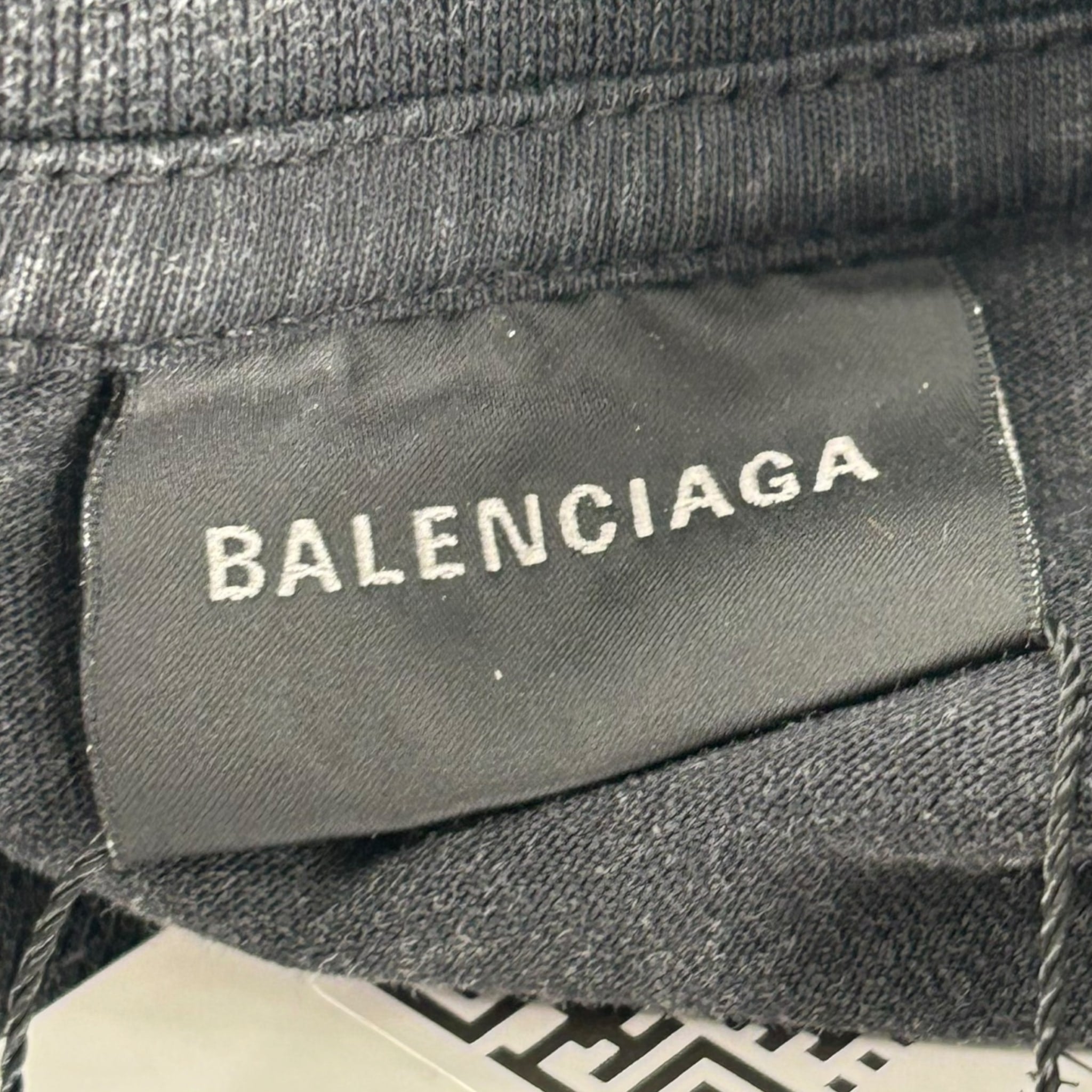 Balenciaga Washed Crayon Logo Tee