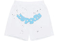 Sp5der OG Logo Sweatshort White