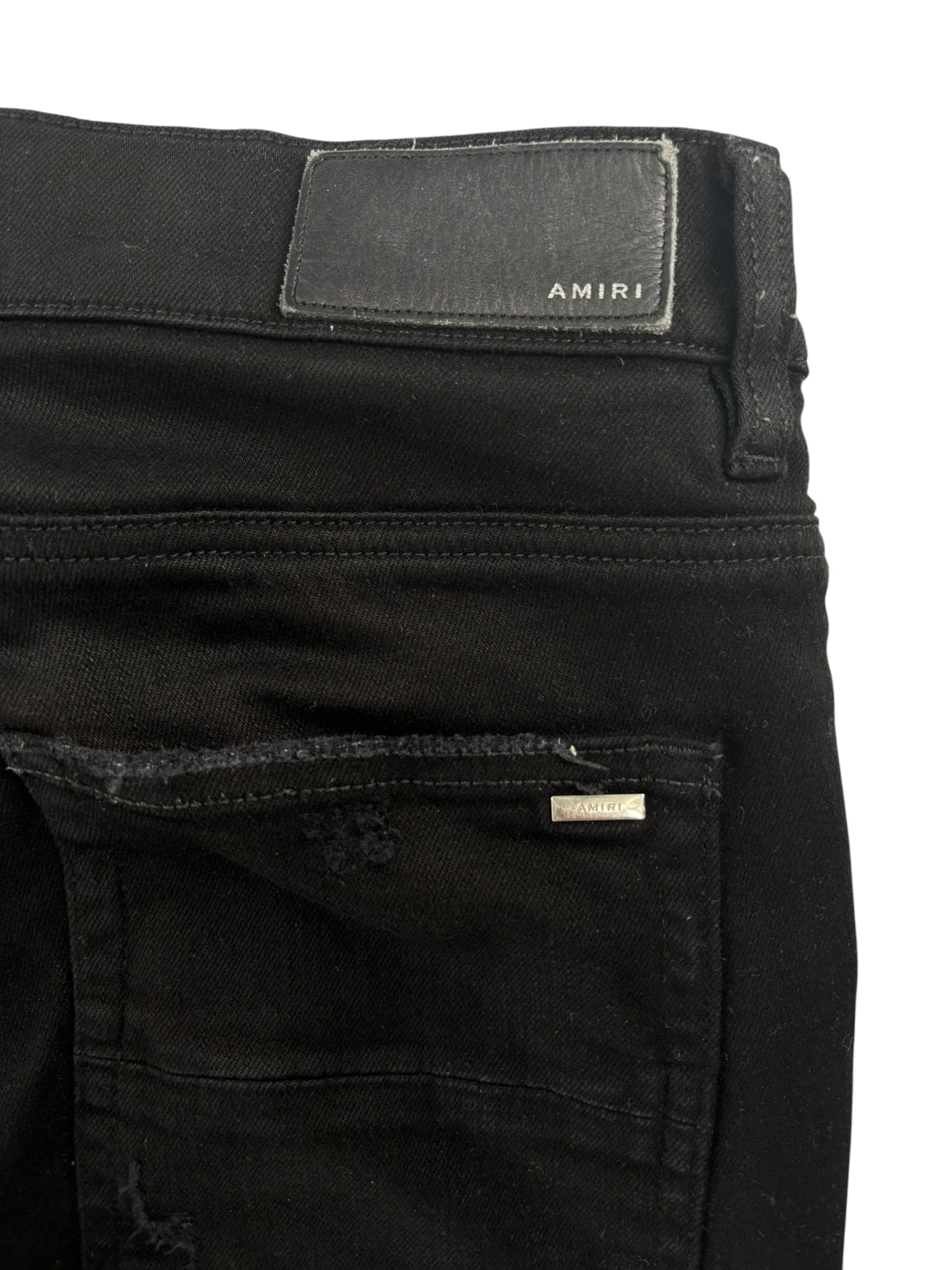 Amiri MX1 Bandana Jeans Black