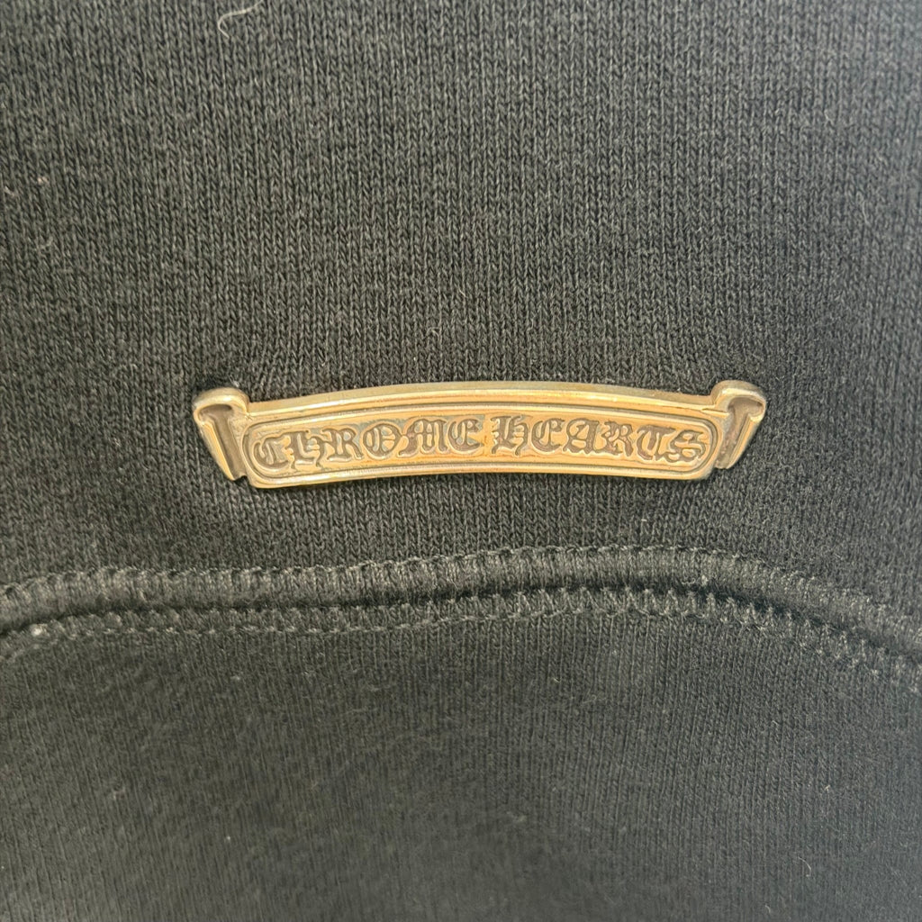 Chrome Hearts Cemetery Patch Hoodie Black