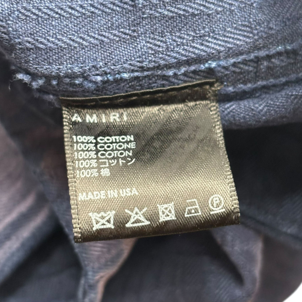 Amiri Jacquard Denim Sport Shirt