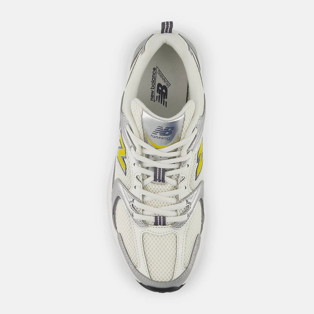 New Balance 530 シルバーメタリック シーソルト アポロゴールド