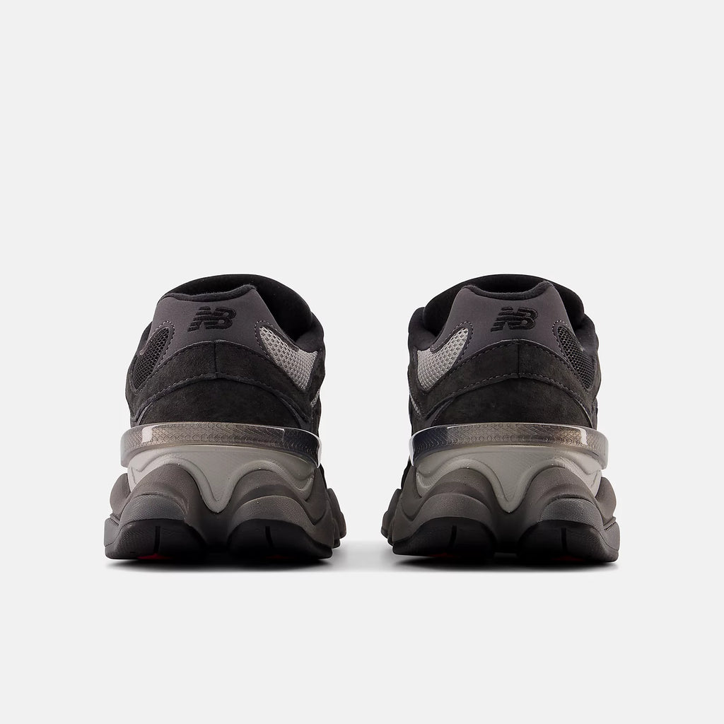 New Balance 9060 BLACK with CASTLEROCK and Rain Cloud