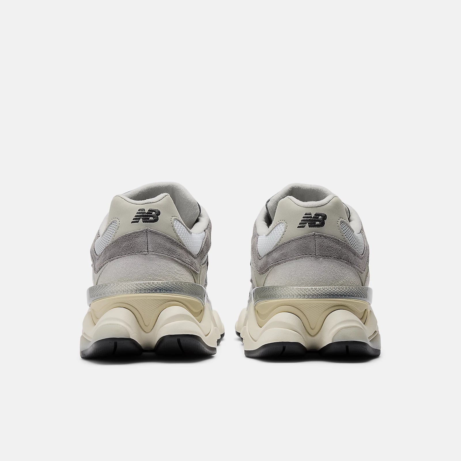 New Balance 9060 RAIN CLOUD with CASTLEROCK and White