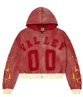 Vale Forever Chimera Zip Up Hoodie Red