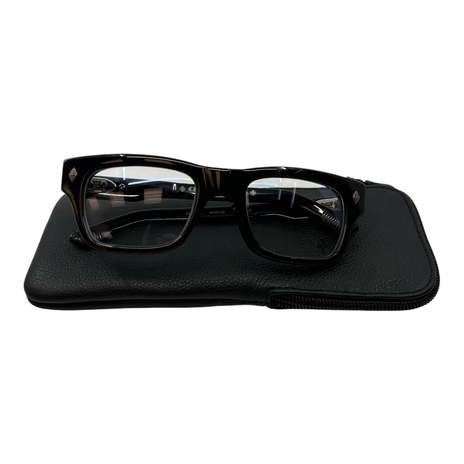 Chrome Hearts Crypdic Glass Black Silver