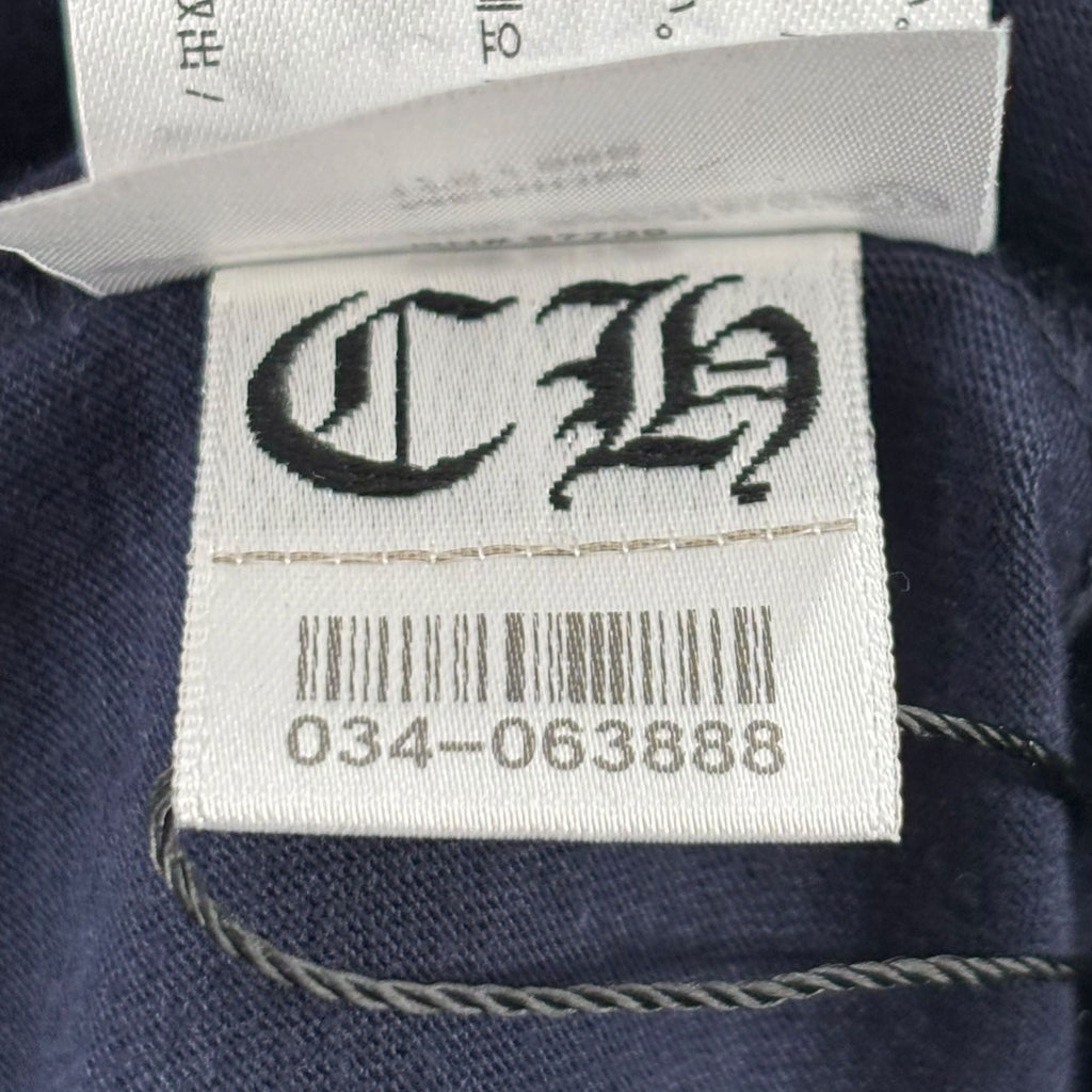 Chrome Hearts V89 Dagger L/S T-shirt Navy/Yellow