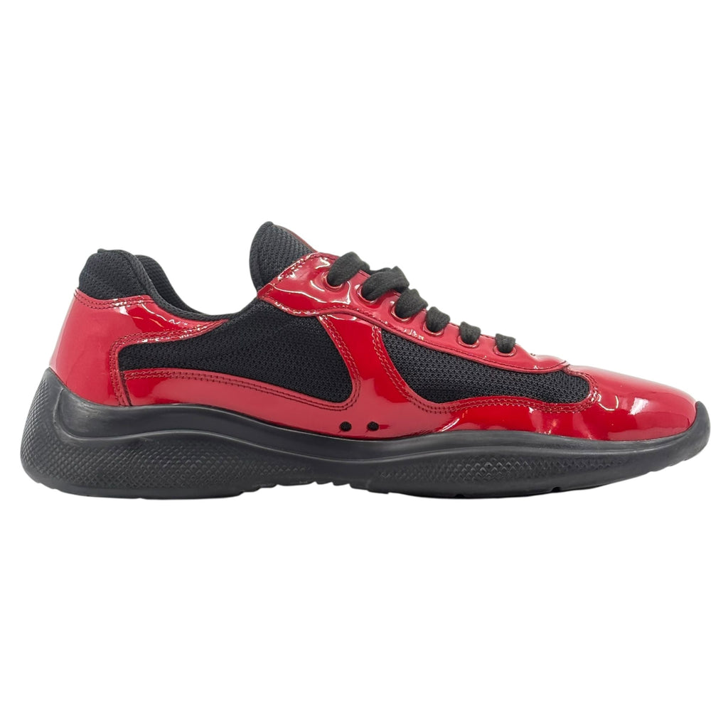 Prada Americas Cup Sneaker Red & Black