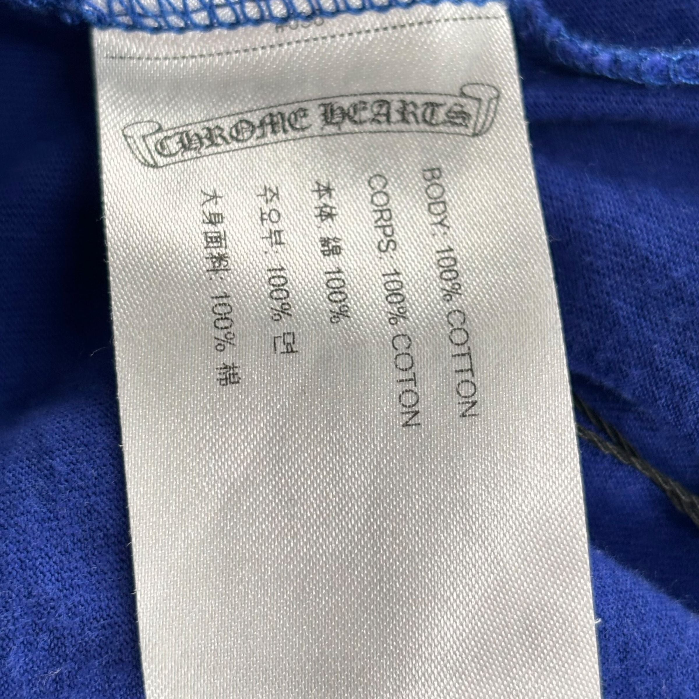 Chrome Hearts Long Sleeve Miami Blue Shirt
