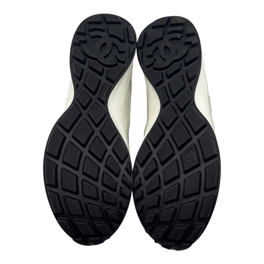 Chanel Leather Trainer White