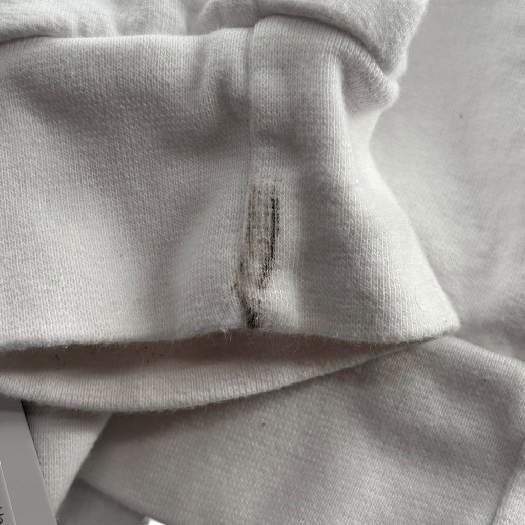 Chrome Hearts Vertical Logo Hoodie White