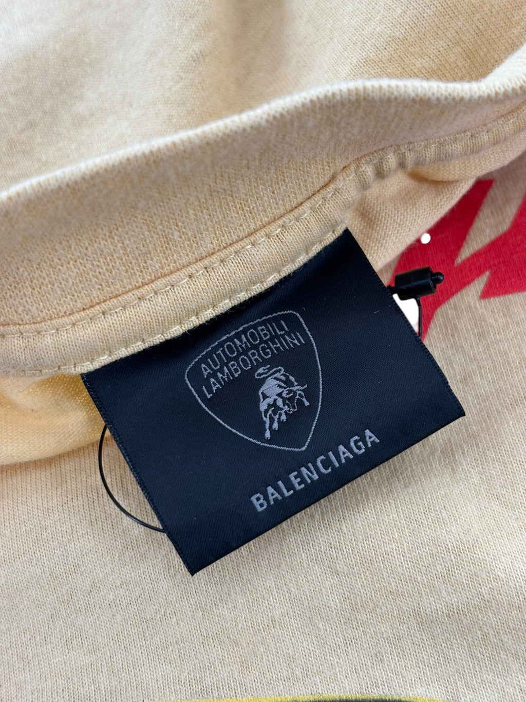 Balenciaga Lamborghini Tee Yellow