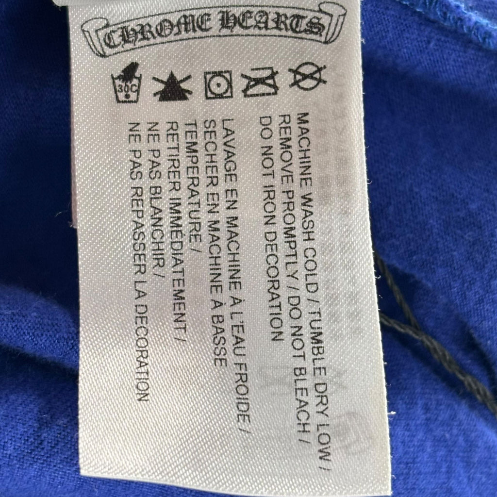 Chrome Hearts Long Sleeve Miami Blue Shirt