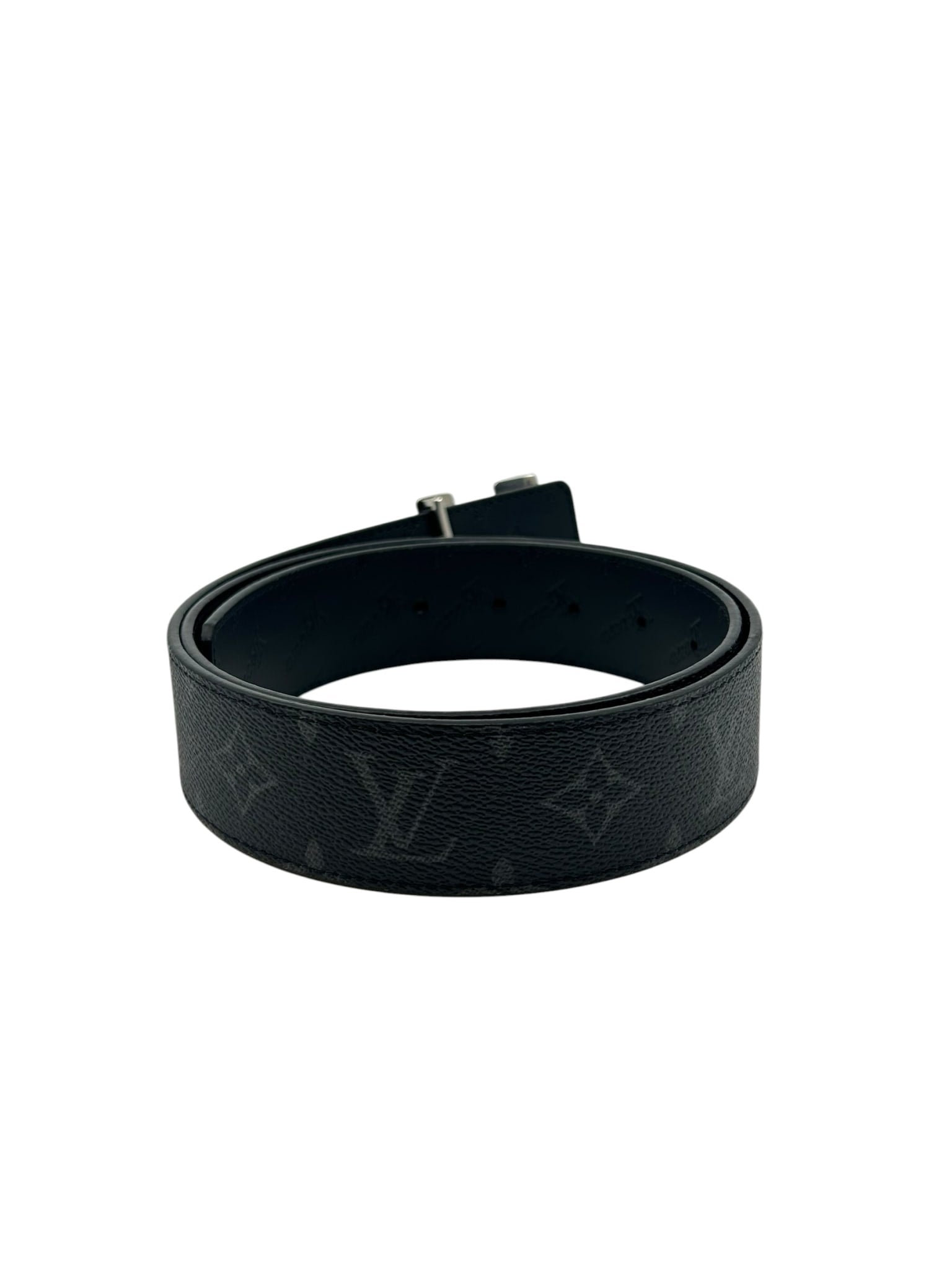 Louis Vuitton Flower Eblem Belt Black