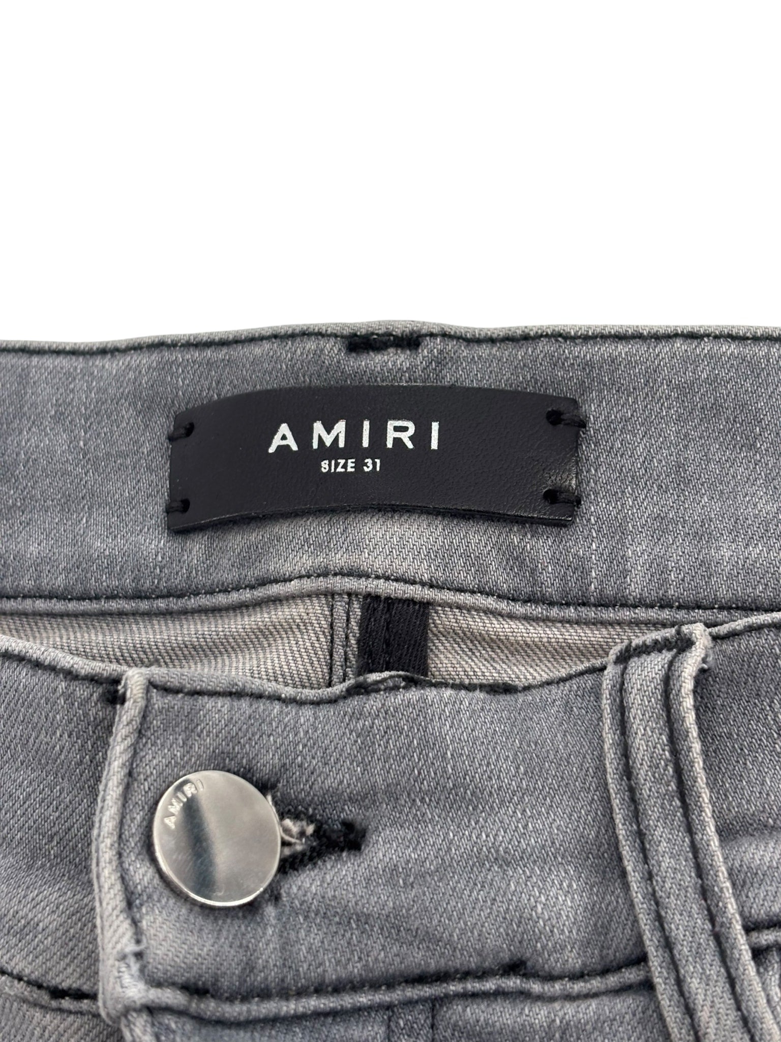 Amiri Mx1 Ribbed Pink & Grey