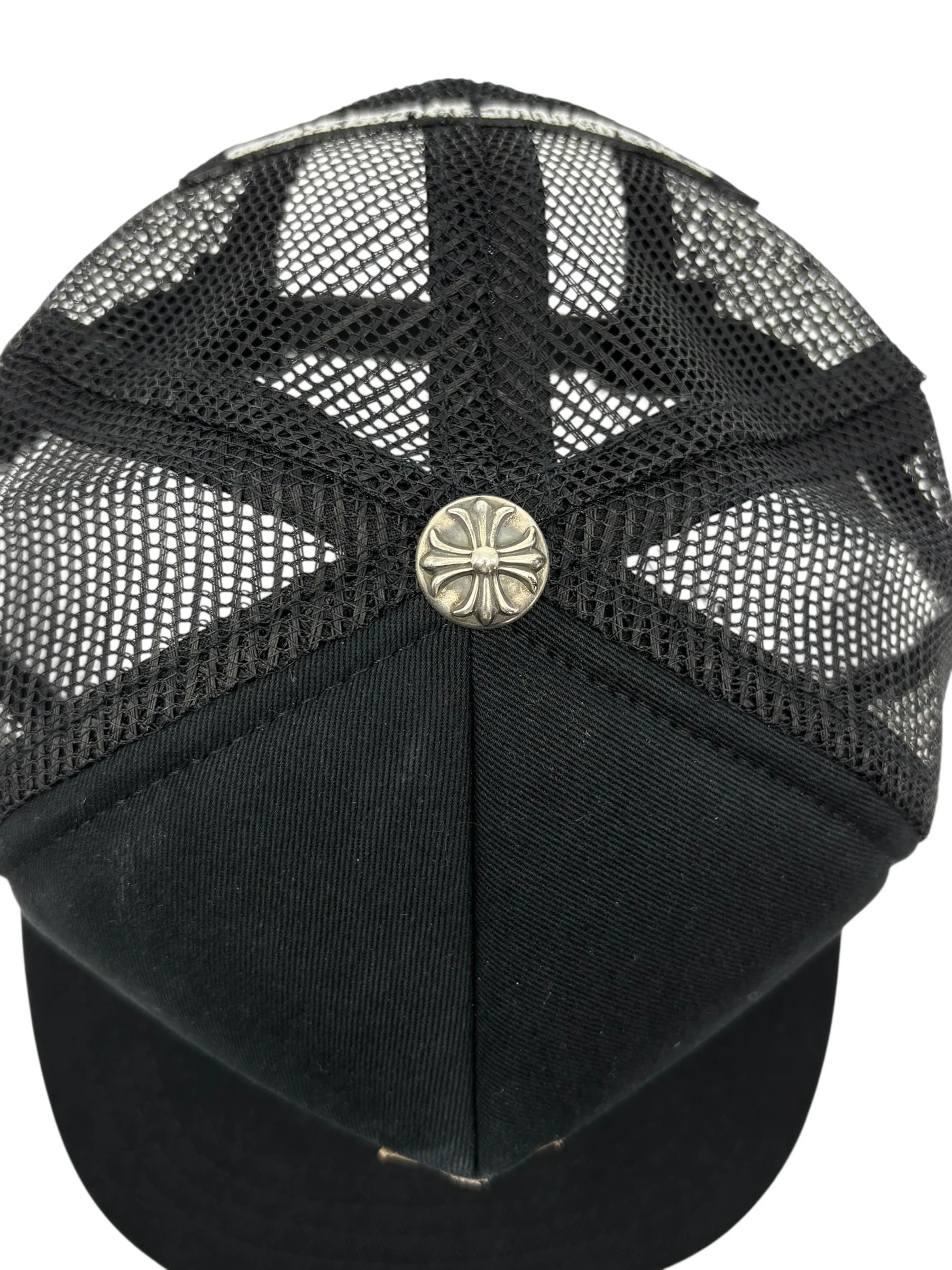 Chrome Hearts Cemetary Trucker Hat Camo/Black