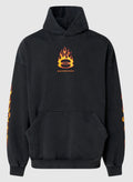 Balenciaga Burning Unity Hoodie Black