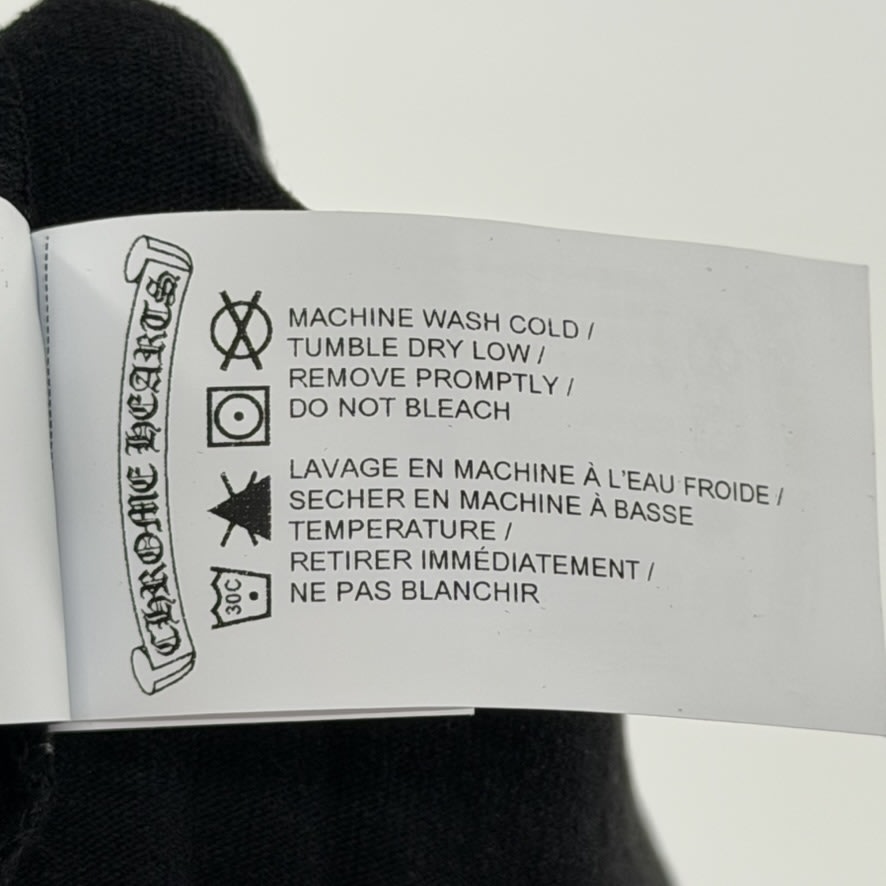 Chrome Hearts Y NOT Embroidered Tee Black