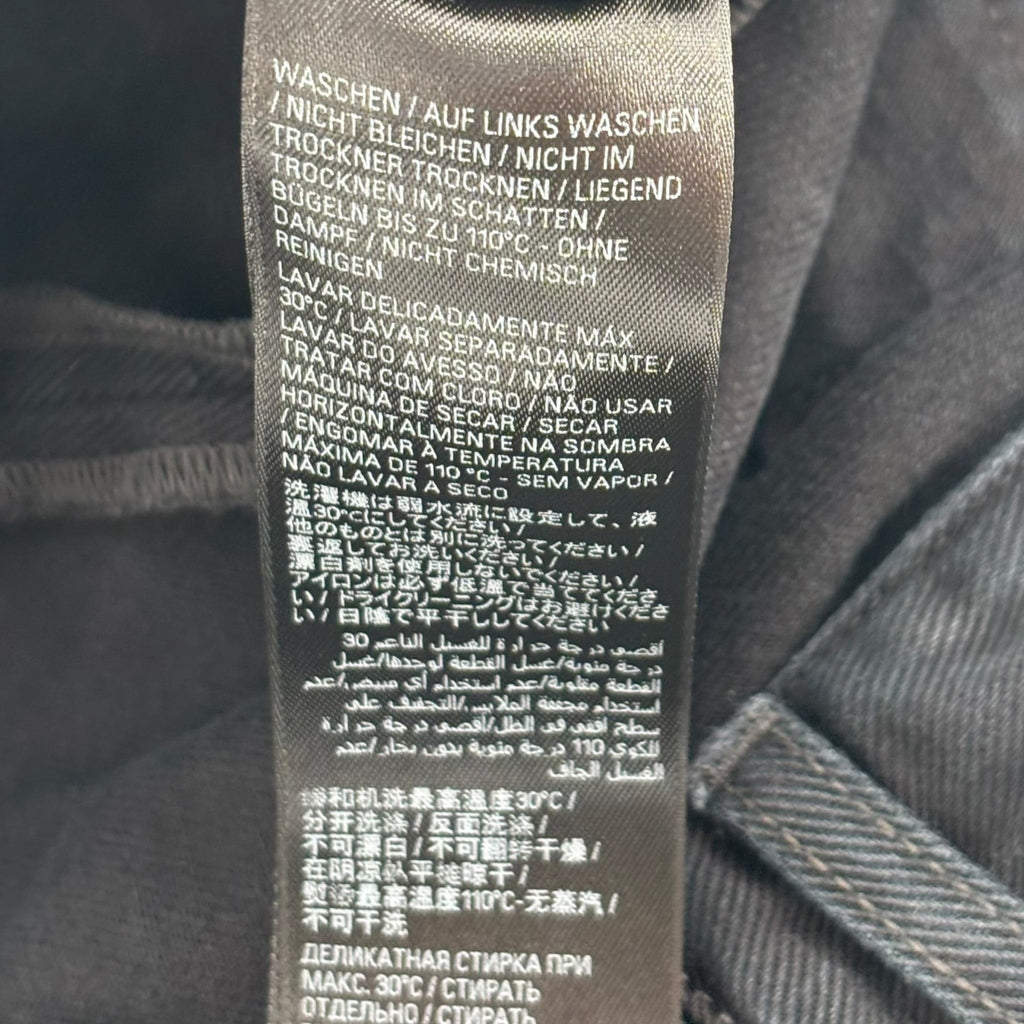 Balenciaga Flared Cargo Pants Black
