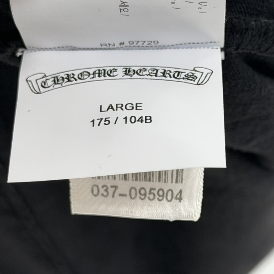Chrome Hearts Y NOT Embroidered Tee Black